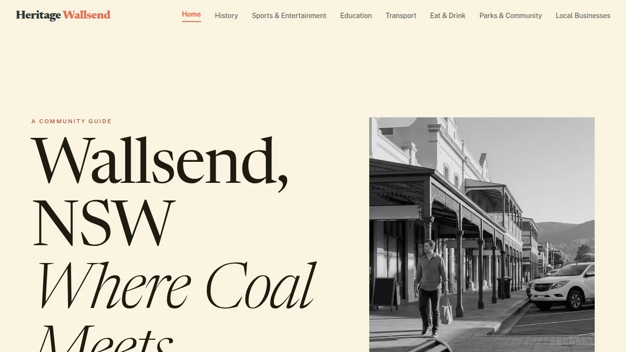 Wallsend NSW community website